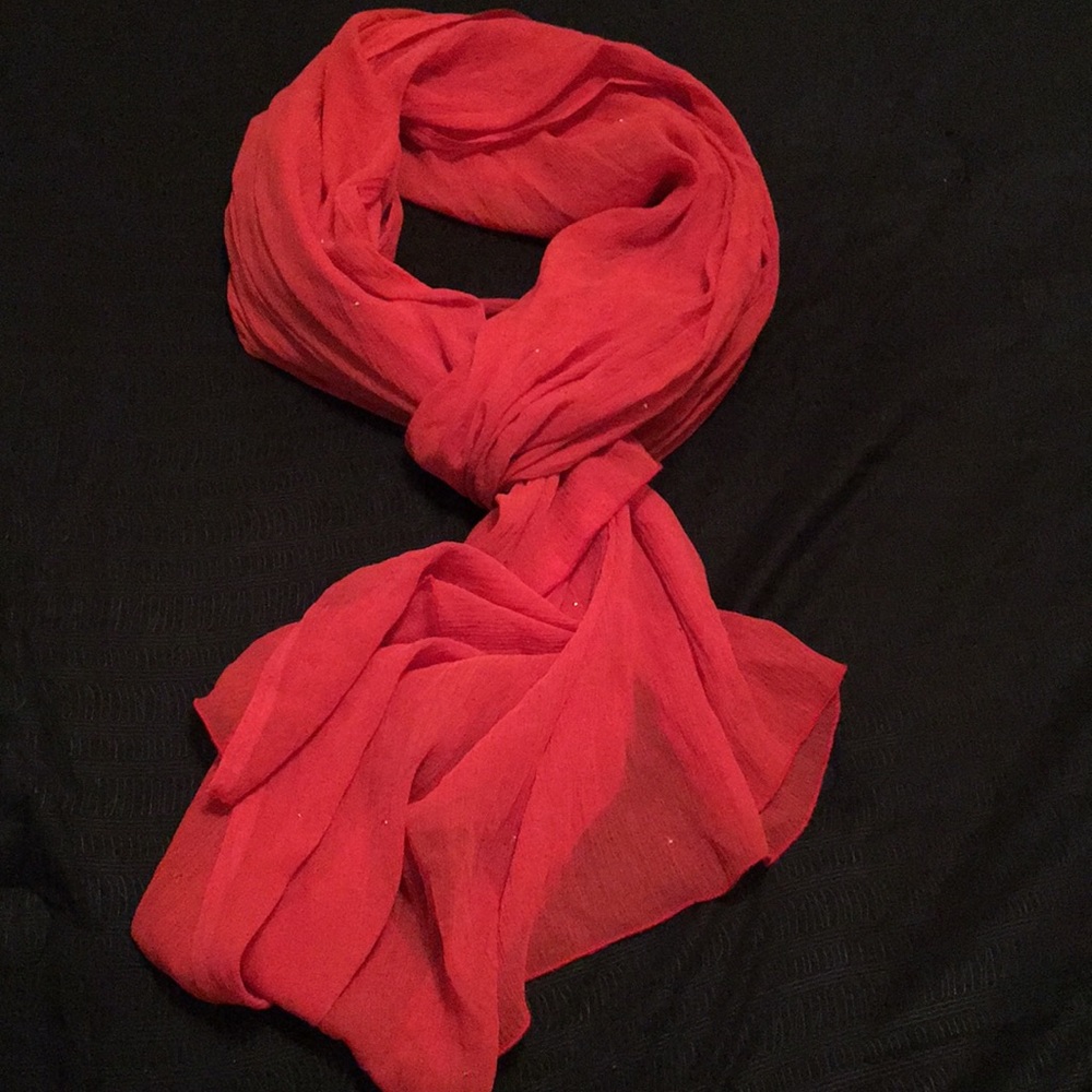 Red Shear Scarf